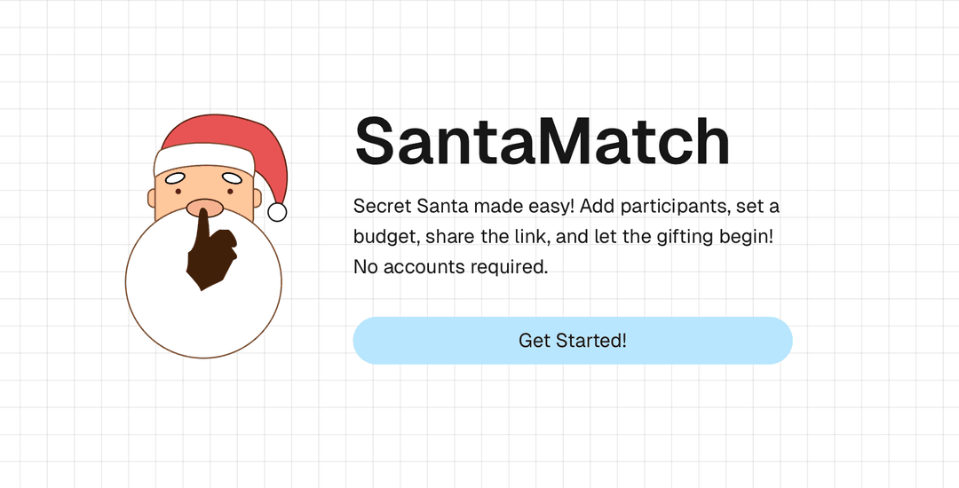 SantaMatch Project Screenshot